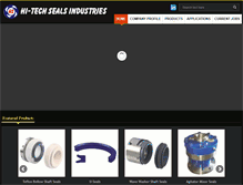 Tablet Screenshot of hitechsealsindustries.com